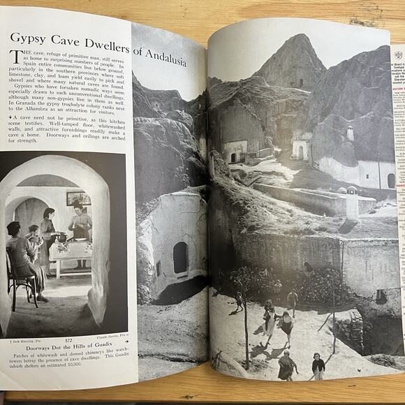 Vintage National Geographic October 1957 Scottish Poets Ballerinas Andalusia - Picture 6 of 8